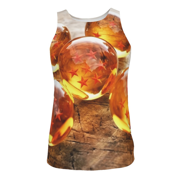 Dragon Ball Z Shenron Dope 7 Stars Crystal Balls Set Tank Top