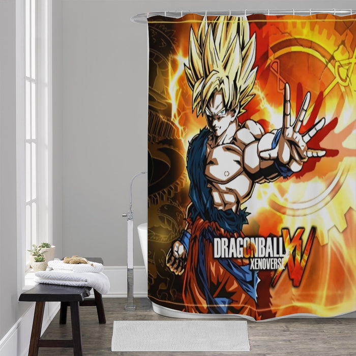 Dragon Ball Xenoverse Shower Curtain