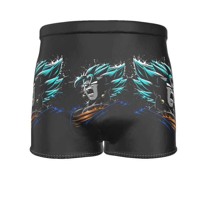 Dragon Ball Super  SSJ Blue Goku Rage Men's Boxer Briefs