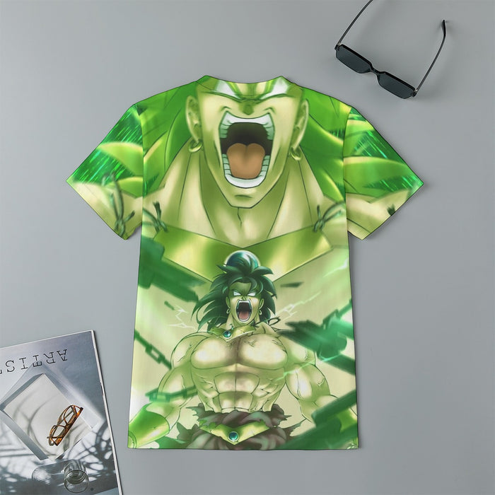 Dragon Ball Legendary Super Saiyan Broly 3D Full Print Streetwear Design Kids T-Shirt