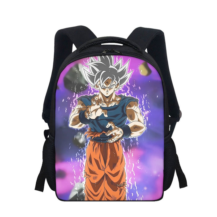 Dragon Ball Z Goku Ultra Instinct Form White Hair Backpack — DBZ Store