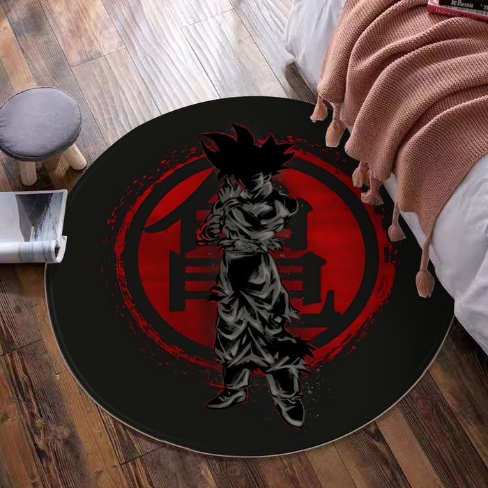 Dragon Ball Z Goku's Logo Round Mat