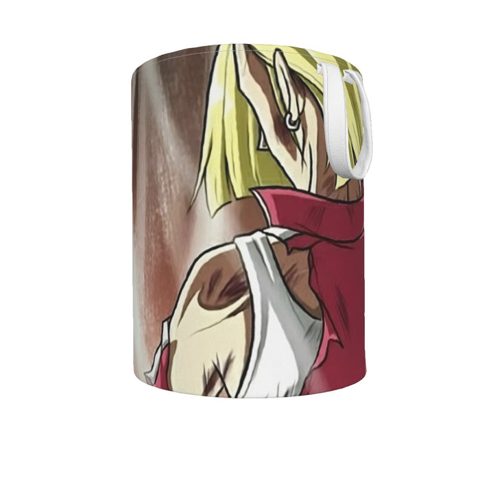 Dragon Ball Android 18 Ultra Instinct Epic Streetwear Laundry Basket