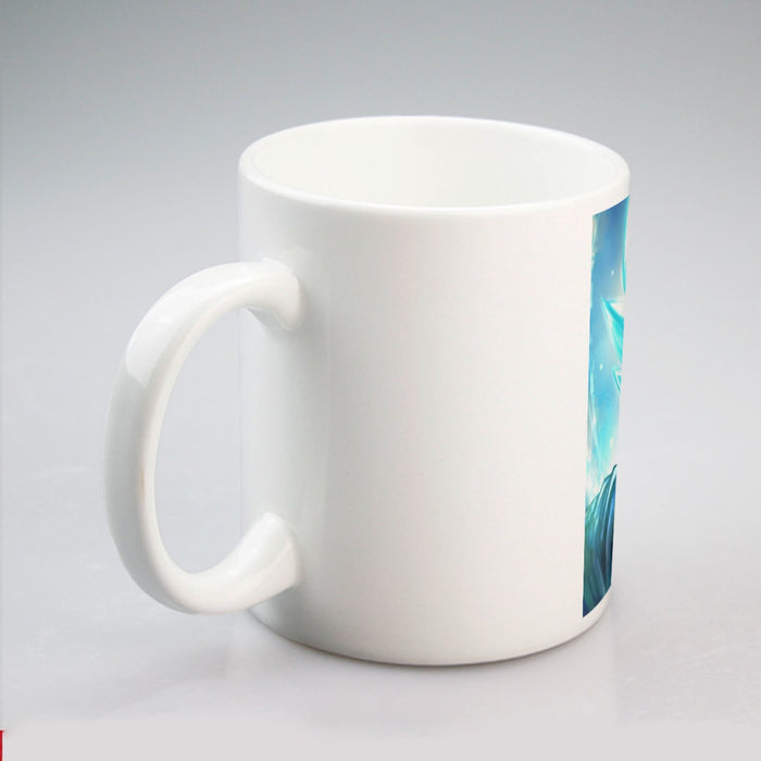 DBZ Goku God Saiyan Blue SSGSS Potara Fusion Design Trendy Mug