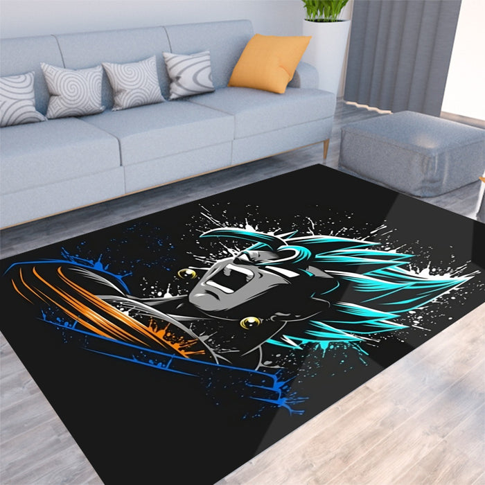 Dragon Ball Super  SSJ Blue Goku Rage Rug