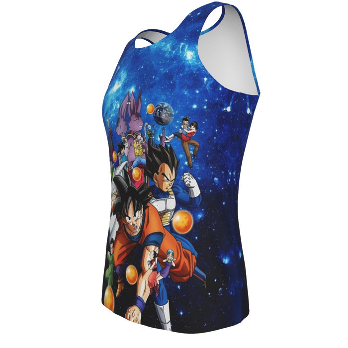 Dragon Ball Super Destruction Gods Goku Vegeta Tank Top