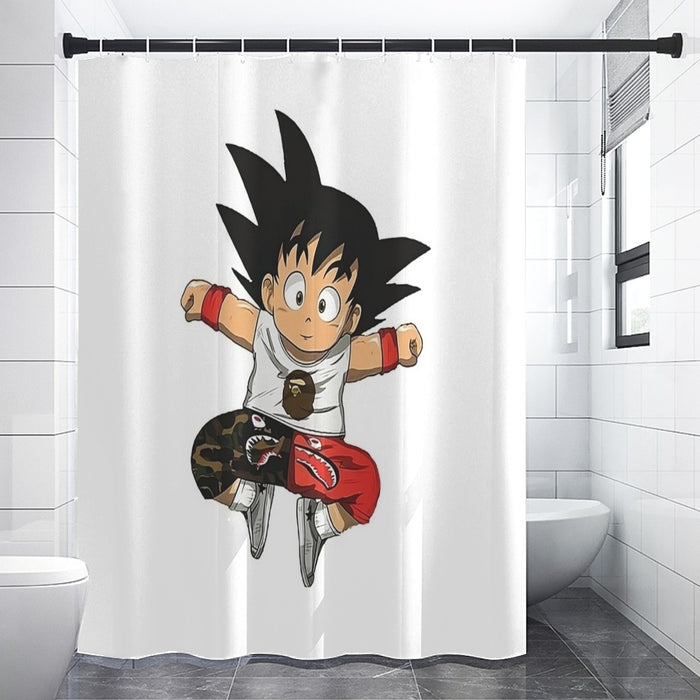 Supreme Goku Dragon Ball Z Shower Curtain