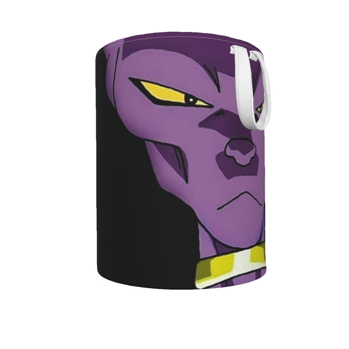 Dragon Ball Super Beerus God Destruction Earth Laundry Basket