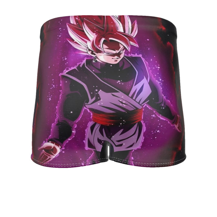 Dragon Ball Black Goku Rose 2 Ultra Instinct Dope 3D Men's Boxer Briefs