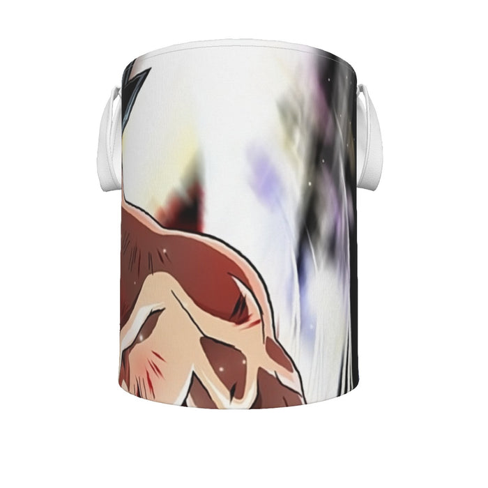 Dragon Ball Goku Damaged Battle Muscular Powerful Aura Laundry Basket