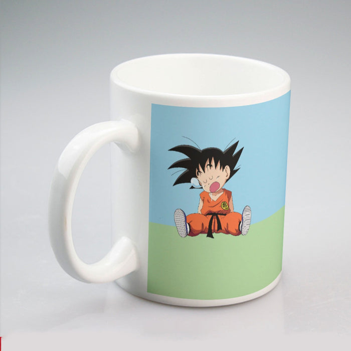 Dragon Ball Goku Kid Cute Day Dreamer Sleeping Anime Design Mug