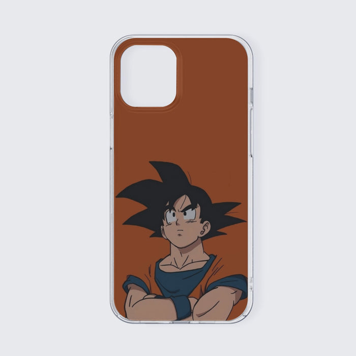 Goku Orange Minimalistic Background iPhone 13 Case