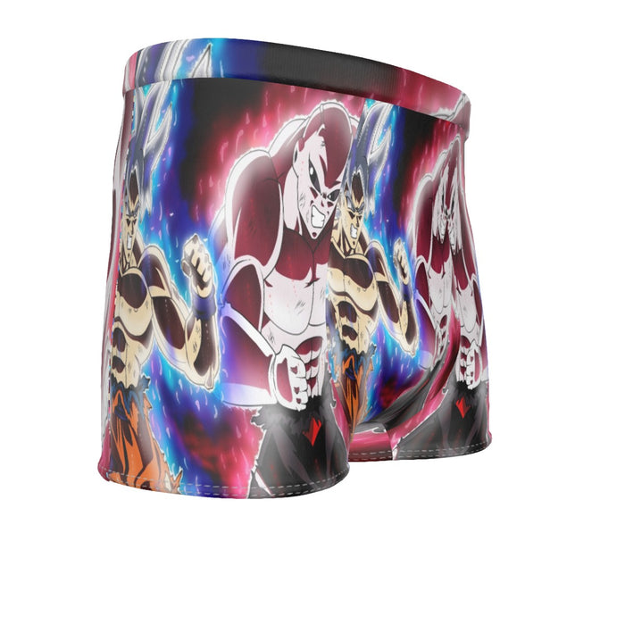 Dragon Ball Super Goku vs Jiren Fierce Battle Full Print Men's Boxer Briefs