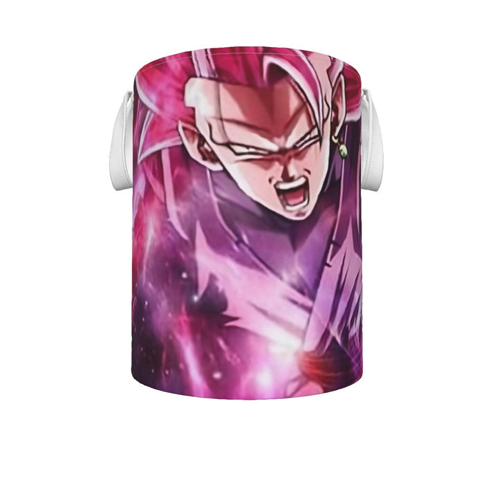 Dragon Ball Black Goku Rose 3 Ultra Instinct Epic 3D Laundry Basket