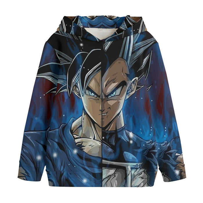 Dragon Ball Z Shirt  SSJ Goku x SSJ Vegeta Fusion Kids' Hoodie