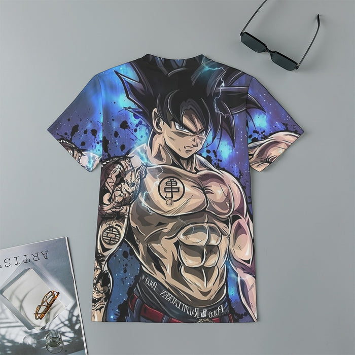 Thugged out Goku UI Comfortable Dragon Ball Kids T-Shirt