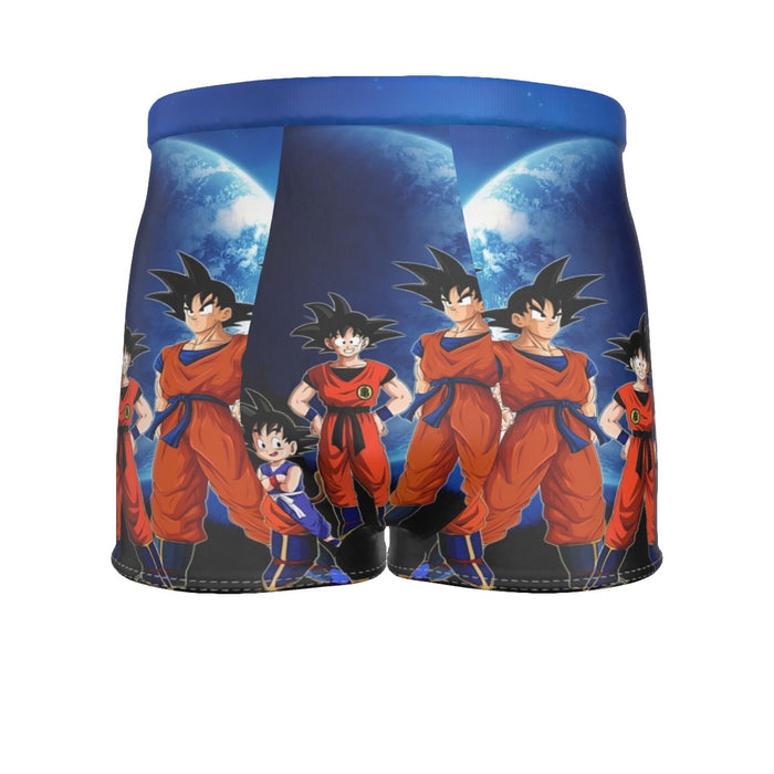 Dragon Ball Z Cool Goku Super Saiyan Transformation Men's Boxer Briefs