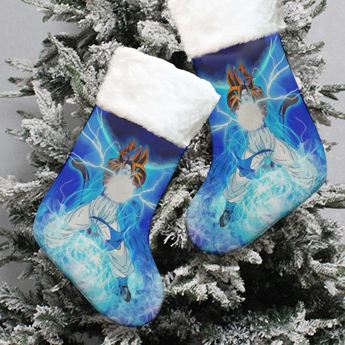 Dragon Ball Z Gogeta Super Saiyan 4 Unbelievable Power Christmas Socks