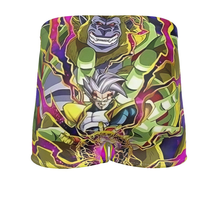 DBZ Dokkan Battle Super Baby 2 Golden Giant Ape Men's Boxer Briefs