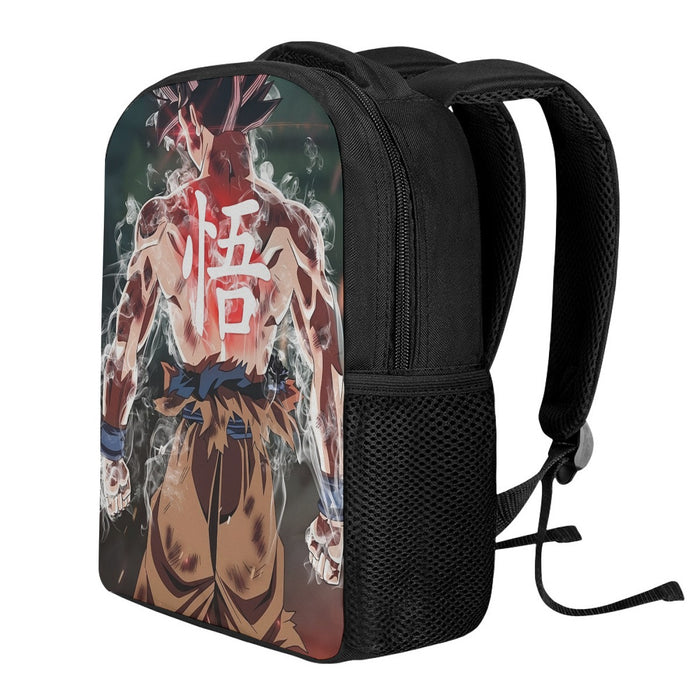 Dragon Ball Goku Ultra Instinct Epic Symbol Casual Backpack