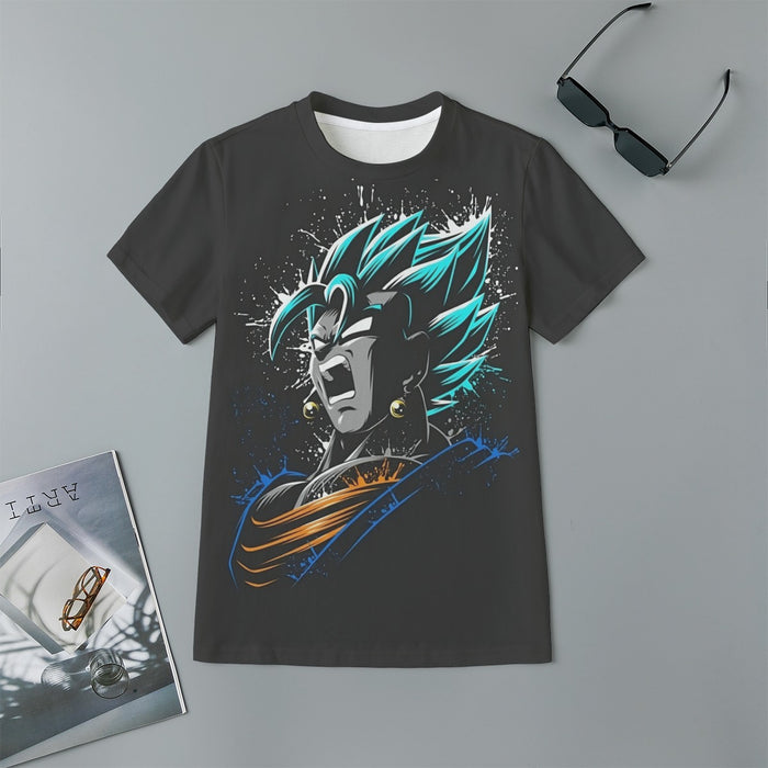 Dragon Ball Super  SSJ Blue Goku Rage Kids T-Shirt