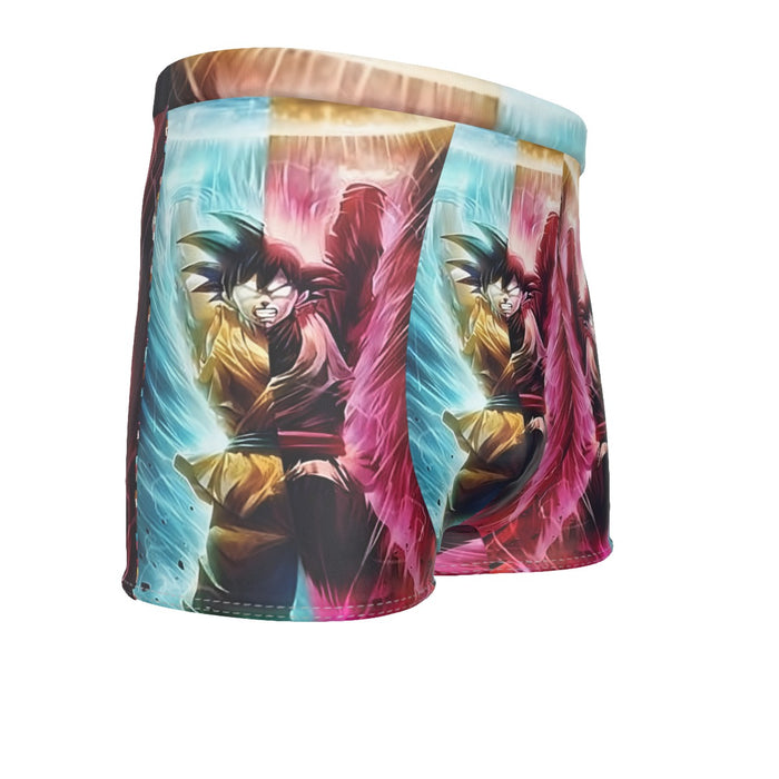 Dragon Ball Super Black Goku SSGSS Goku Spirit Bomb Men's Boxer Briefs