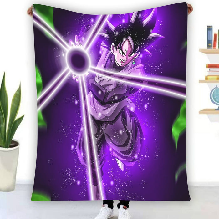 DBZ Goku Black Zamasu Power Ball Attack Cool Design Streetwear  Blanket