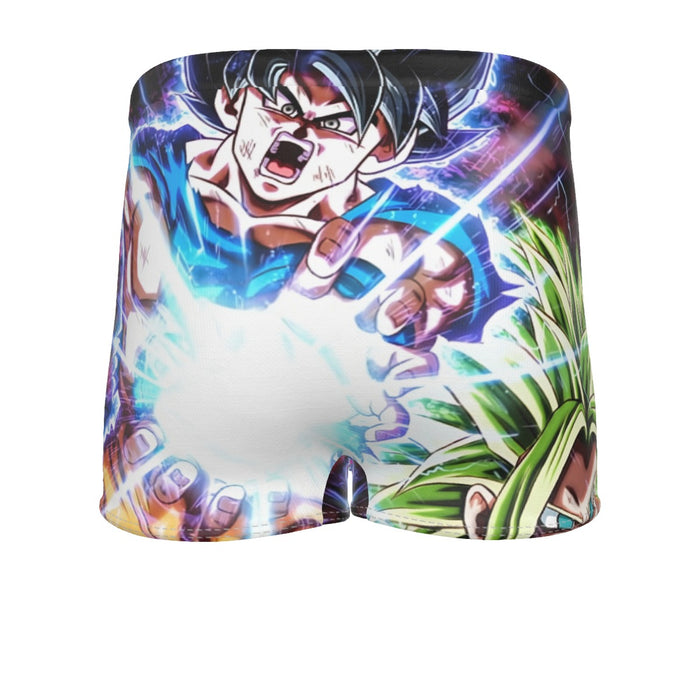 Dragon B Z Son Goku Powerful Kamehameha Released Men's Boxer Briefs