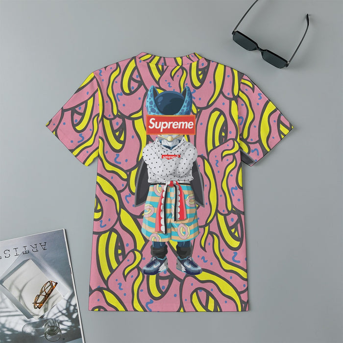 Modern Art Supreme Villain Perfect Cell Streetwear Kids T-Shirt