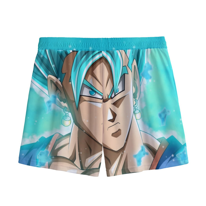 Dragon Ball Super Vegito Blue Super Saiyan Cool 3D Mesh Shorts