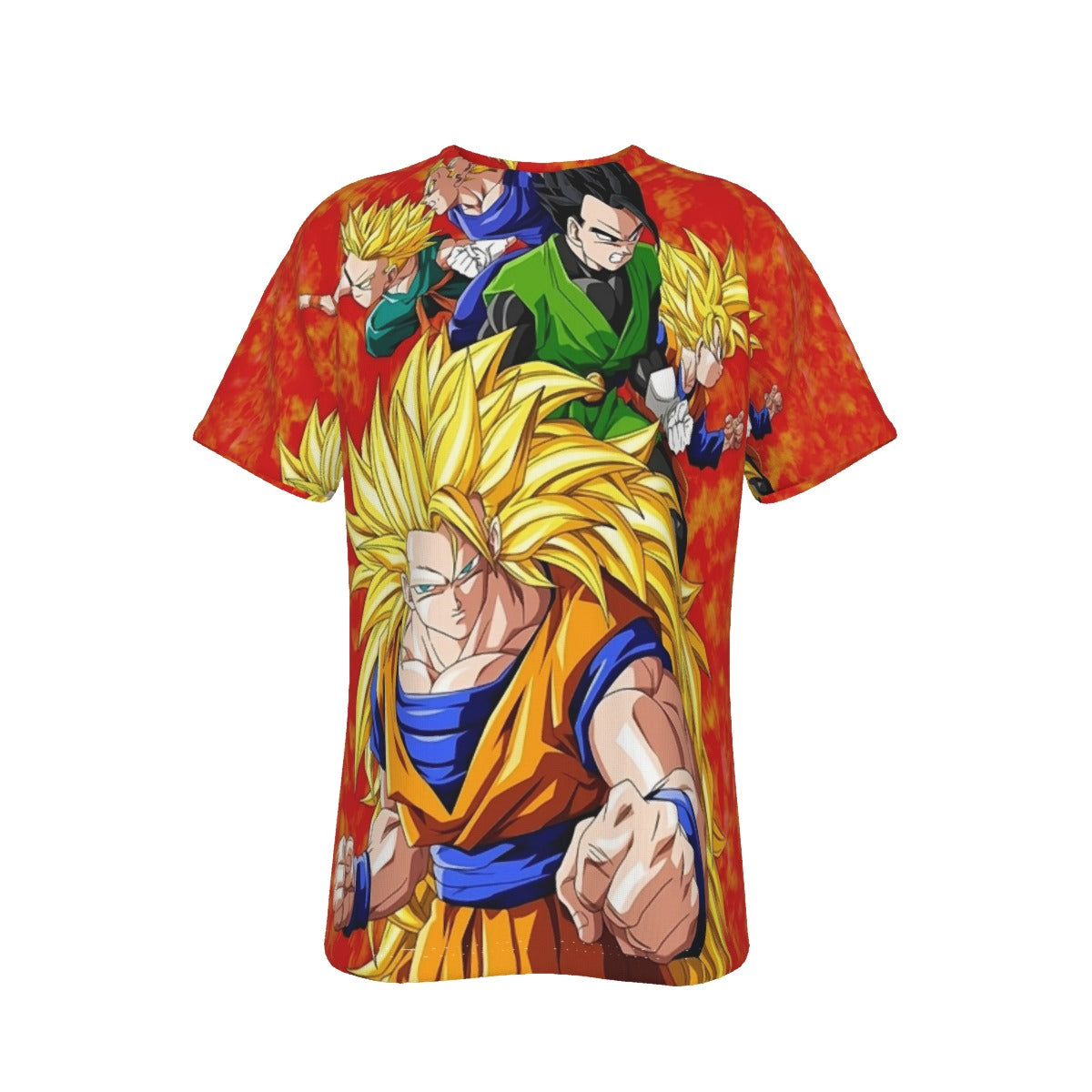 Dragon Ball Goku Super Saiyan 3 Vegeta Gohan Trending Design T-Shirt — DBZ  Store