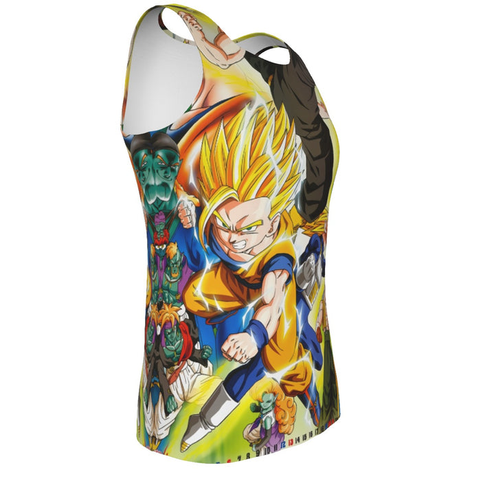 Dragon Ball Gohan Kid Super Saiyan Villain Vibrant Color Design  Tank Top