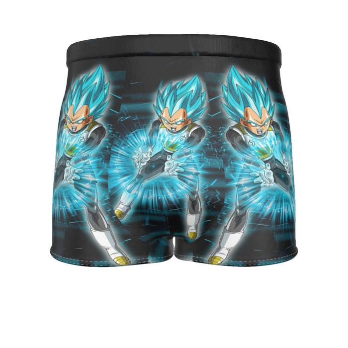 Dragon Ball Super Vegeta Blue Double Galick Gun Epic Men's Boxer Briefs