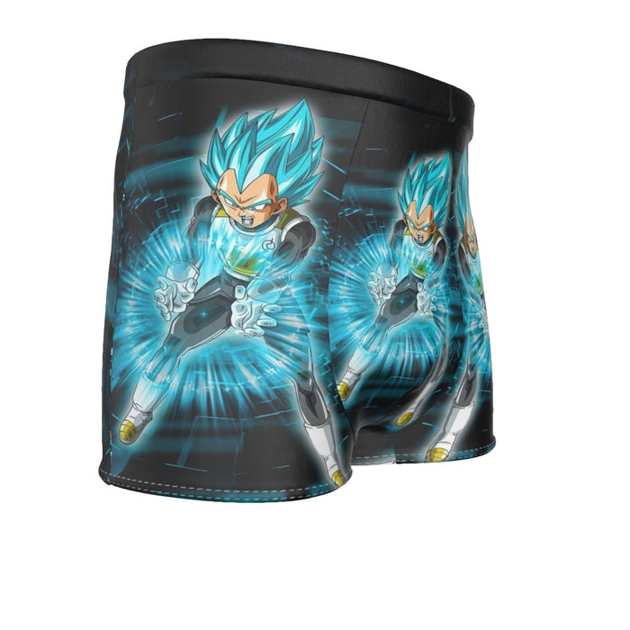 Dragon Ball Super Vegeta Blue Double Galick Gun Epic Men's Boxer Briefs