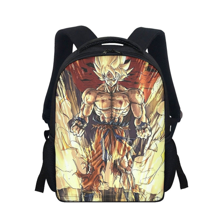 Powerful Goku Super Saiyan 2 Transformation SSJ2 Backpack