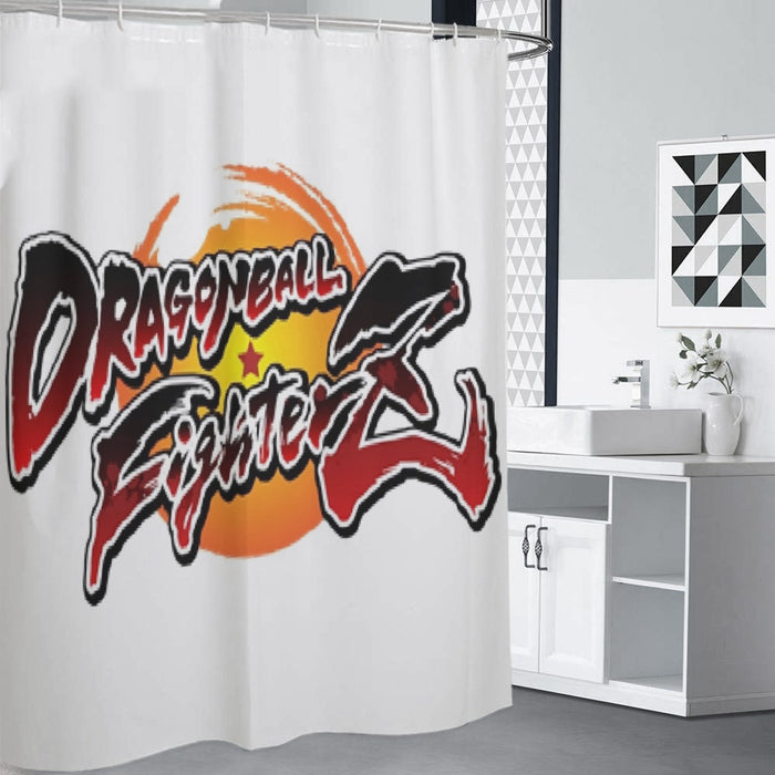 Dragon Ball Fighterz Shower Curtain