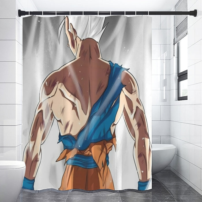 Dragon Ball Gohan White Super Saiyan Epic Streetwear Shower Curtain
