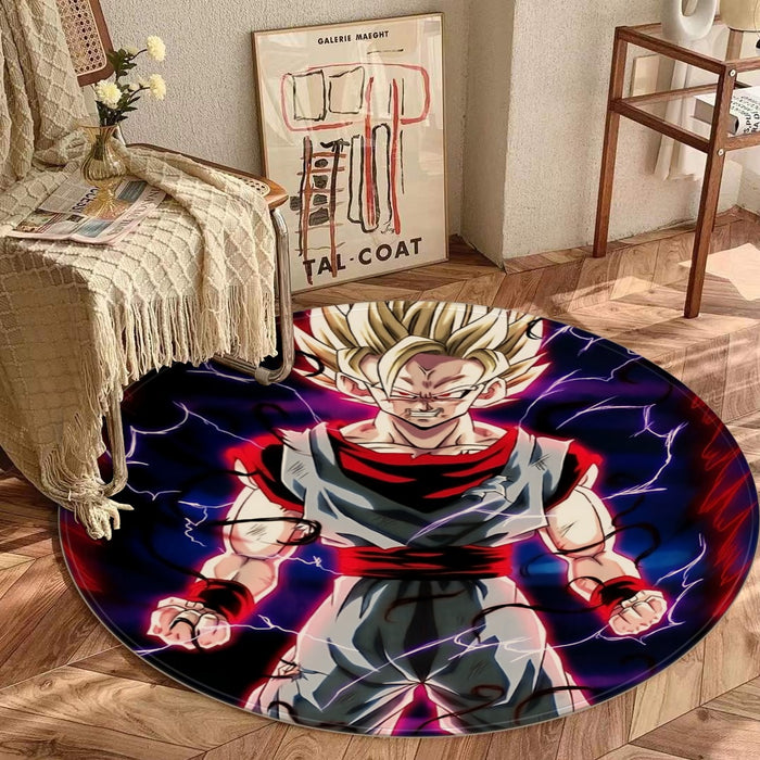 Dragon Ball Z  Super Saiyan Prince Vegeta Round Mat