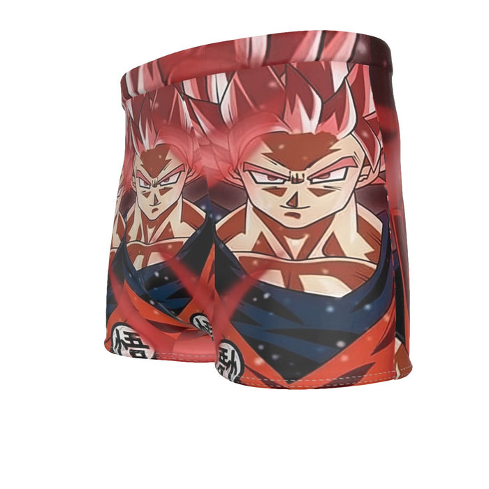 Dragon Ball Son Goku Super Saiyan Rose Portrait Cool Men's Boxer Briefs