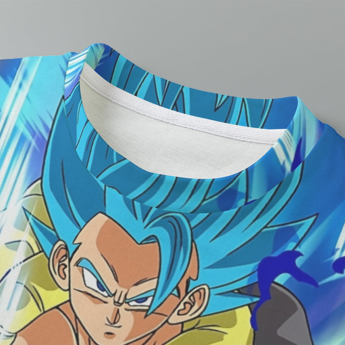 Super Saiyan Blue Gogeta Kids T-Shirt