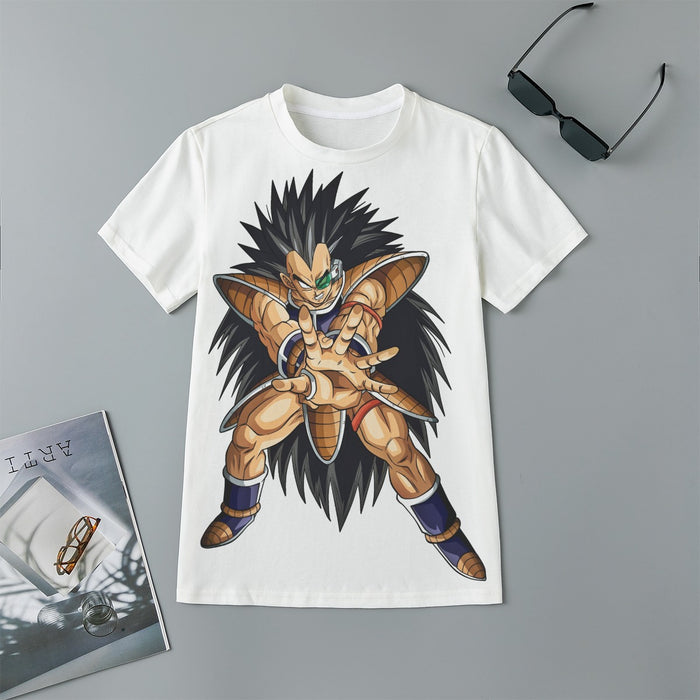 Dragon Ball Z Awesome Saiyan Raditz Fighter Stance Kids T-Shirt