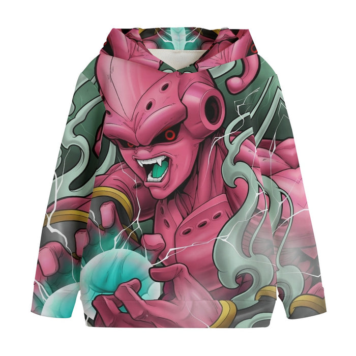 Awesome Majin Buu Attack Kids' Hoodie