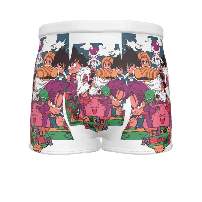 Kid Versions Of Dragon Ball Z Characters Men's Boxer Briefs
