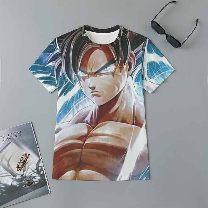 Dragon Ball Super Ultra Instinct Goku Manga Kids T-Shirt