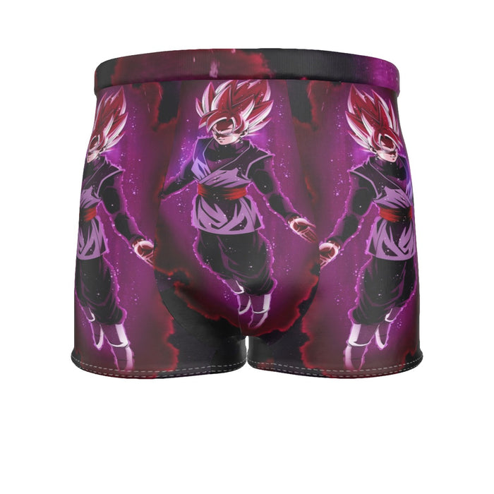 Dragon Ball Black Goku Rose 2 Ultra Instinct Dope 3D Men's Boxer Briefs