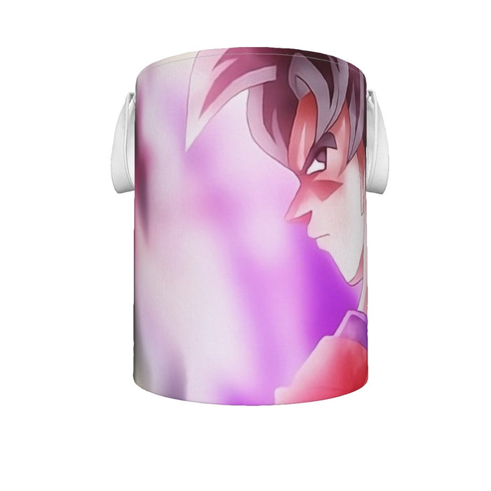 Dragon Ball Super Goku Kaioken Cool Purple Aura Casual Laundry Basket