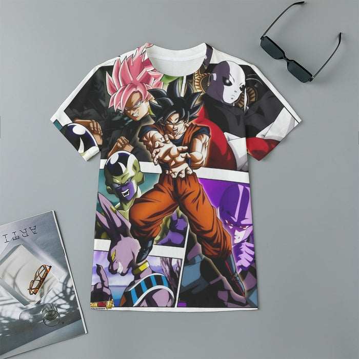 Goku Black Kamehameha Dragon Ball Z Kids T-Shirt