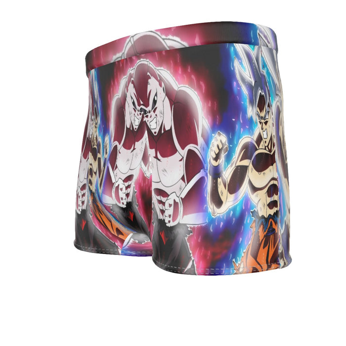 Dragon Ball Super Goku vs Jiren Fierce Battle Full Print Men's Boxer Briefs