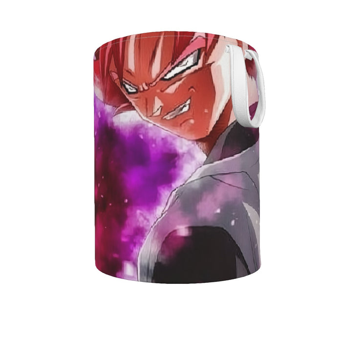 Dragon Ball Super Black Goku Rose Impaled Trunks Sword Laundry Basket