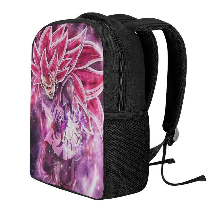 Dragon Ball Black Goku Rose 3 Ultra Instinct Epic 3D Backpack